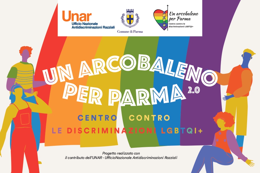 Locandina sportello LGBT Comune di Parma